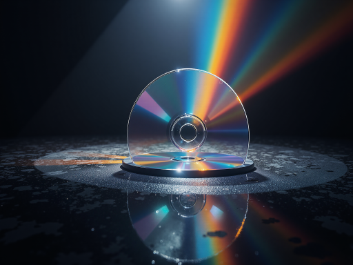 音乐MV作品封面,舞台表演场景,动态光影效果